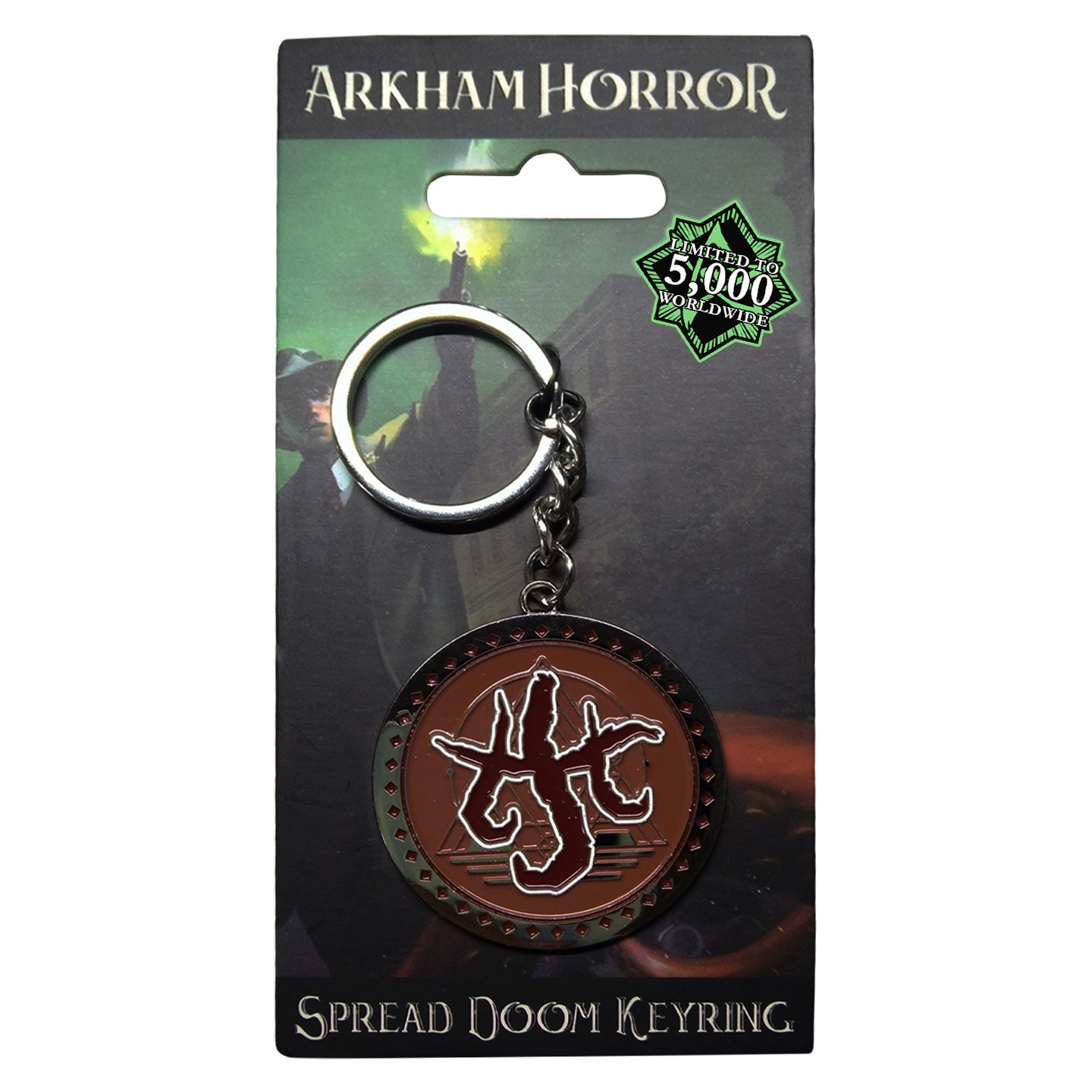 Arkham Horror Limited Edition Spread Doom Keyring
