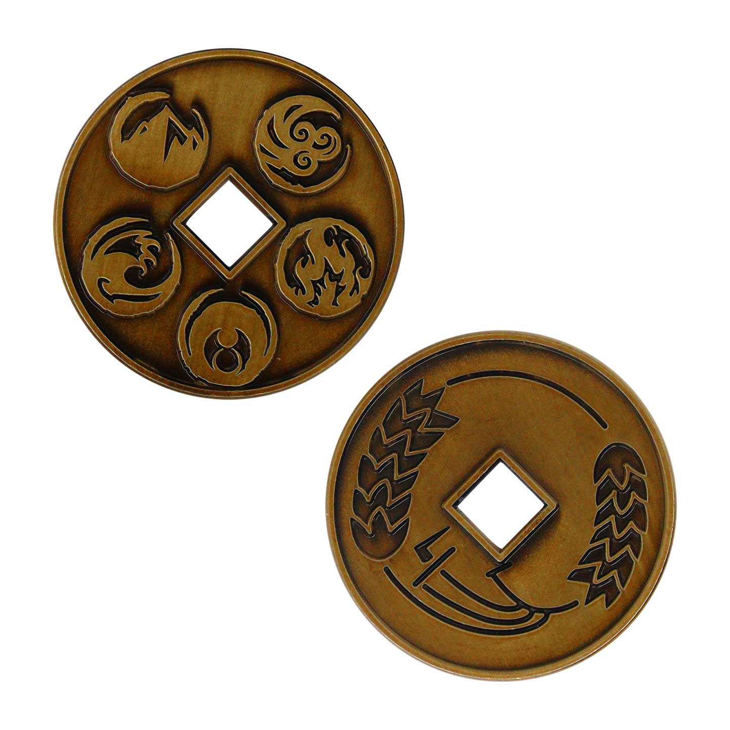 Legend of the Five Rings collectible metal Koku coin from Fanattik