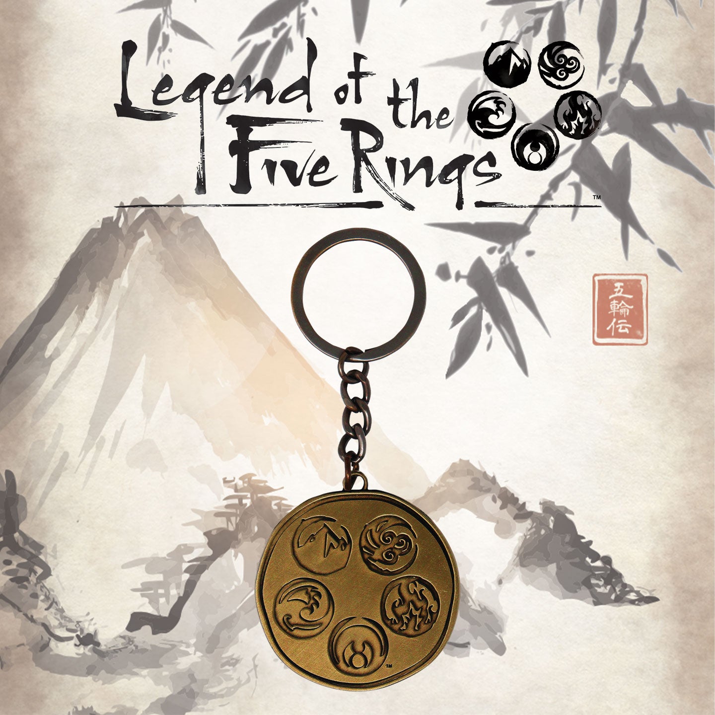Legend of the Five Rings Limited Edition Key Ring