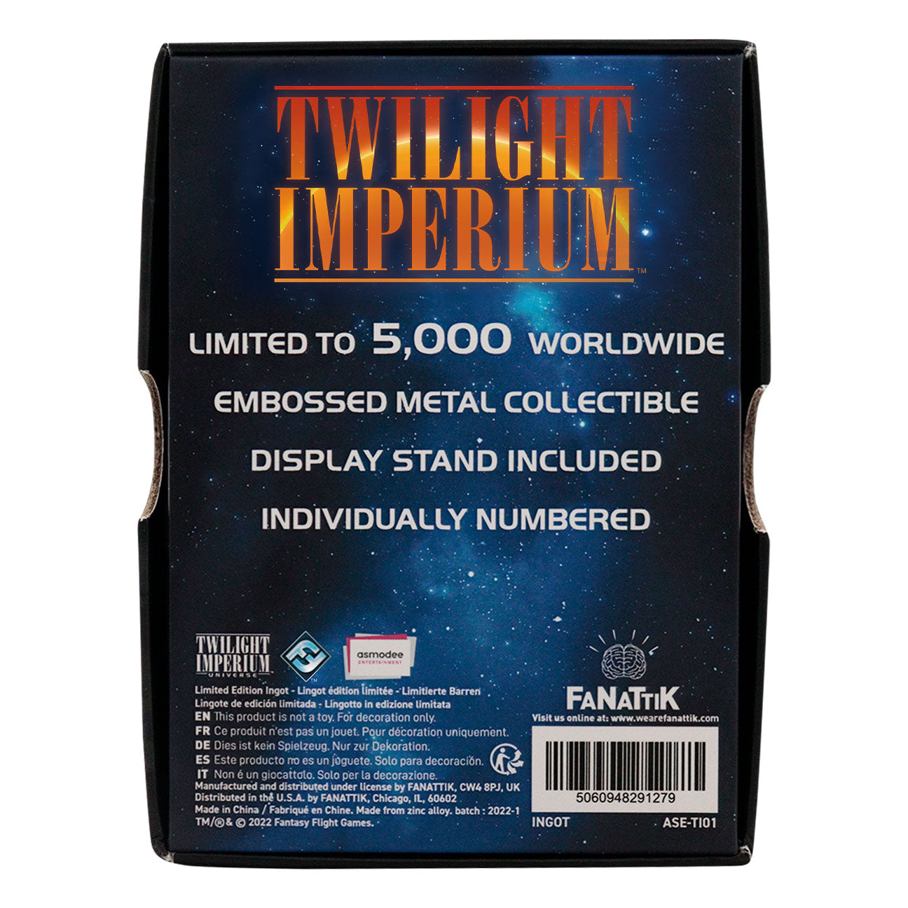 Twilight Imperium Limited Edition The Emirates of Hacan Ingot