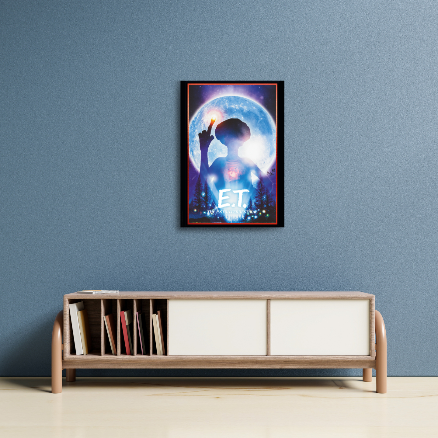 E.T. Silhouette Limited Edition A3 Art Print