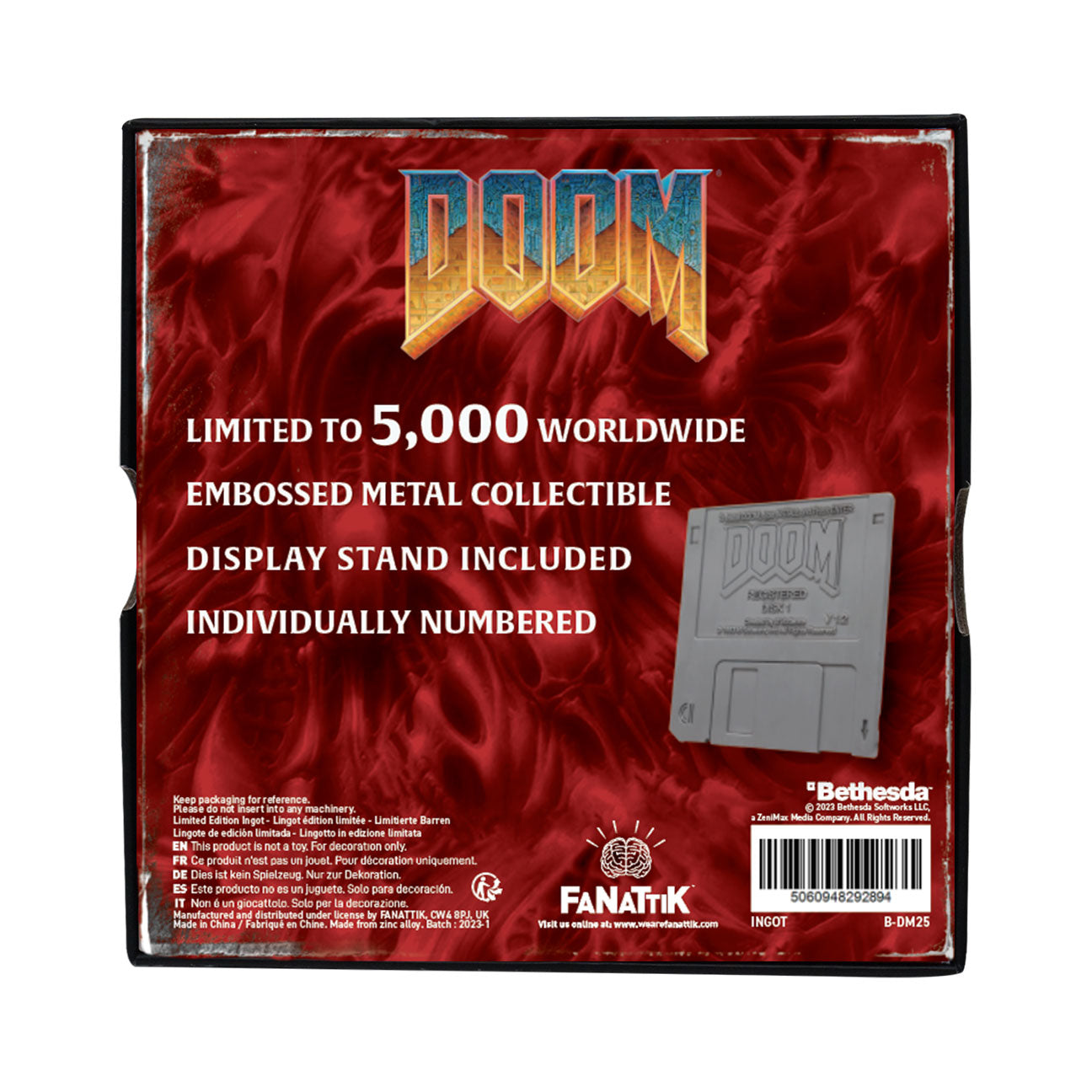 DOOM Floppy Disk Limited Edition Replica