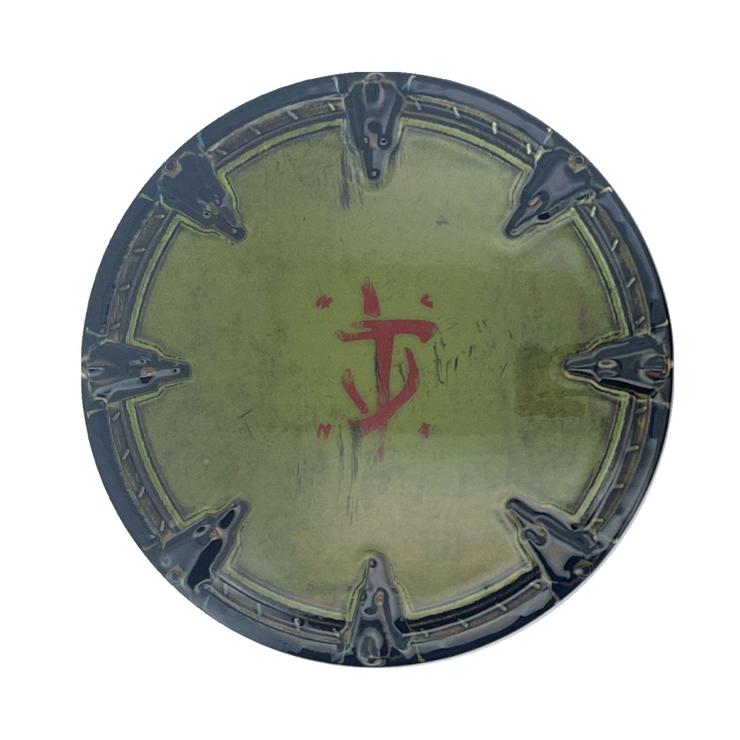 DOOM: The Dark Ages Saw Shield Medallion and Art Card