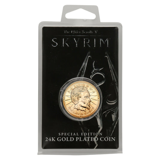The Elder Scrolls V: Skyrim 24k Replica Septim Collectible Coin