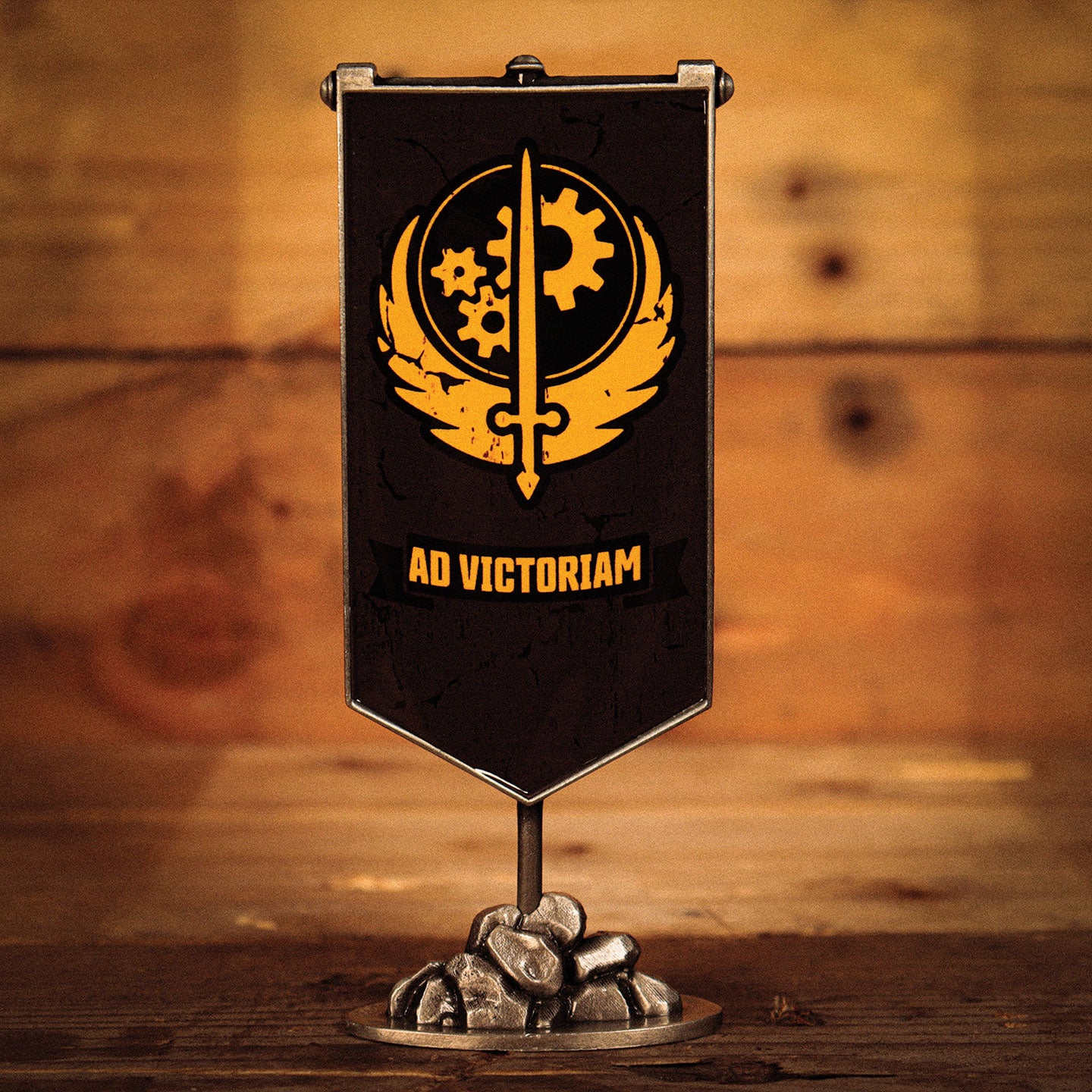 Fallout Limited Edition Brotherhood of Steel Metal Banner