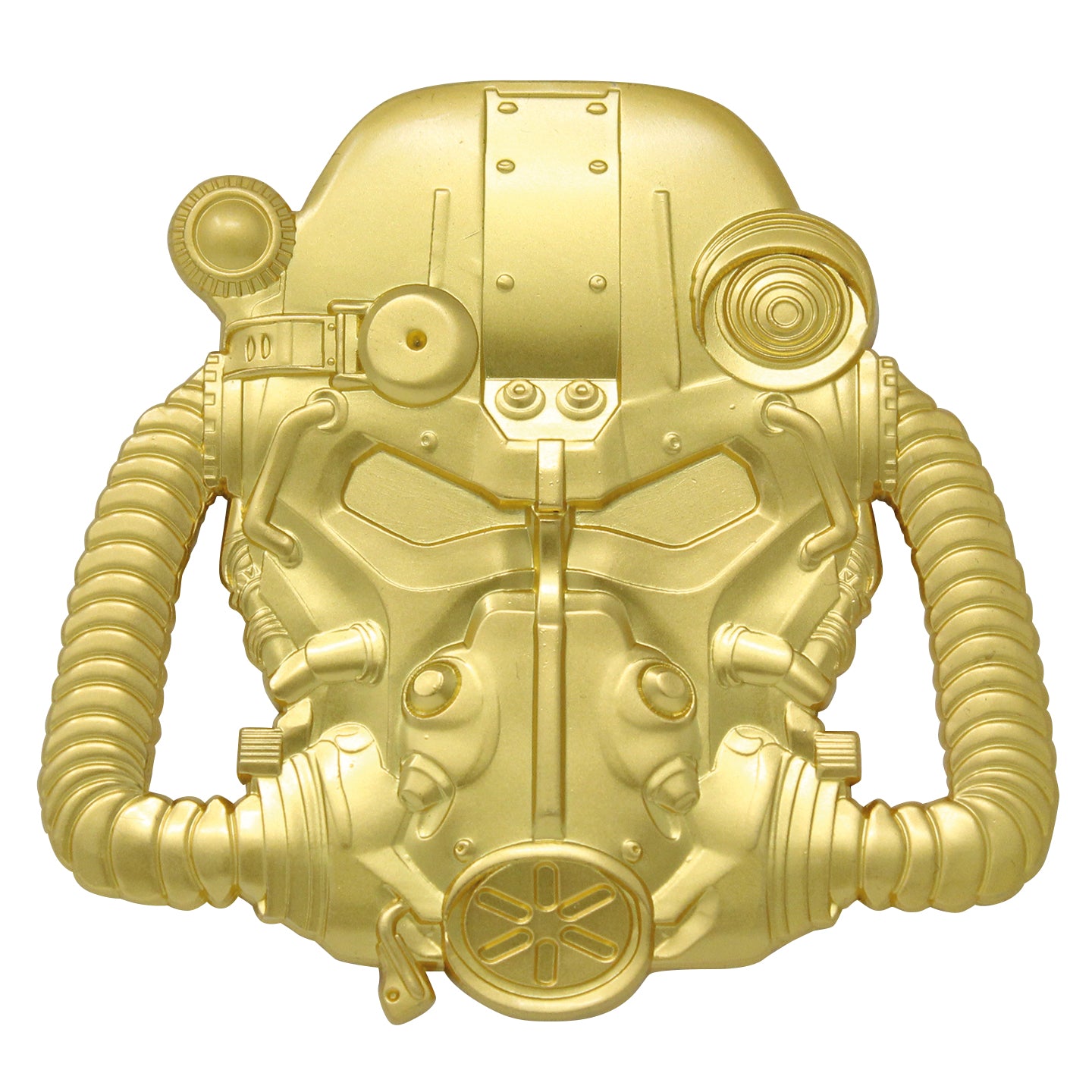 Fallout Limited Edition T-60 Power Armour Helmet 24k Gold Plated XL Pin Badge