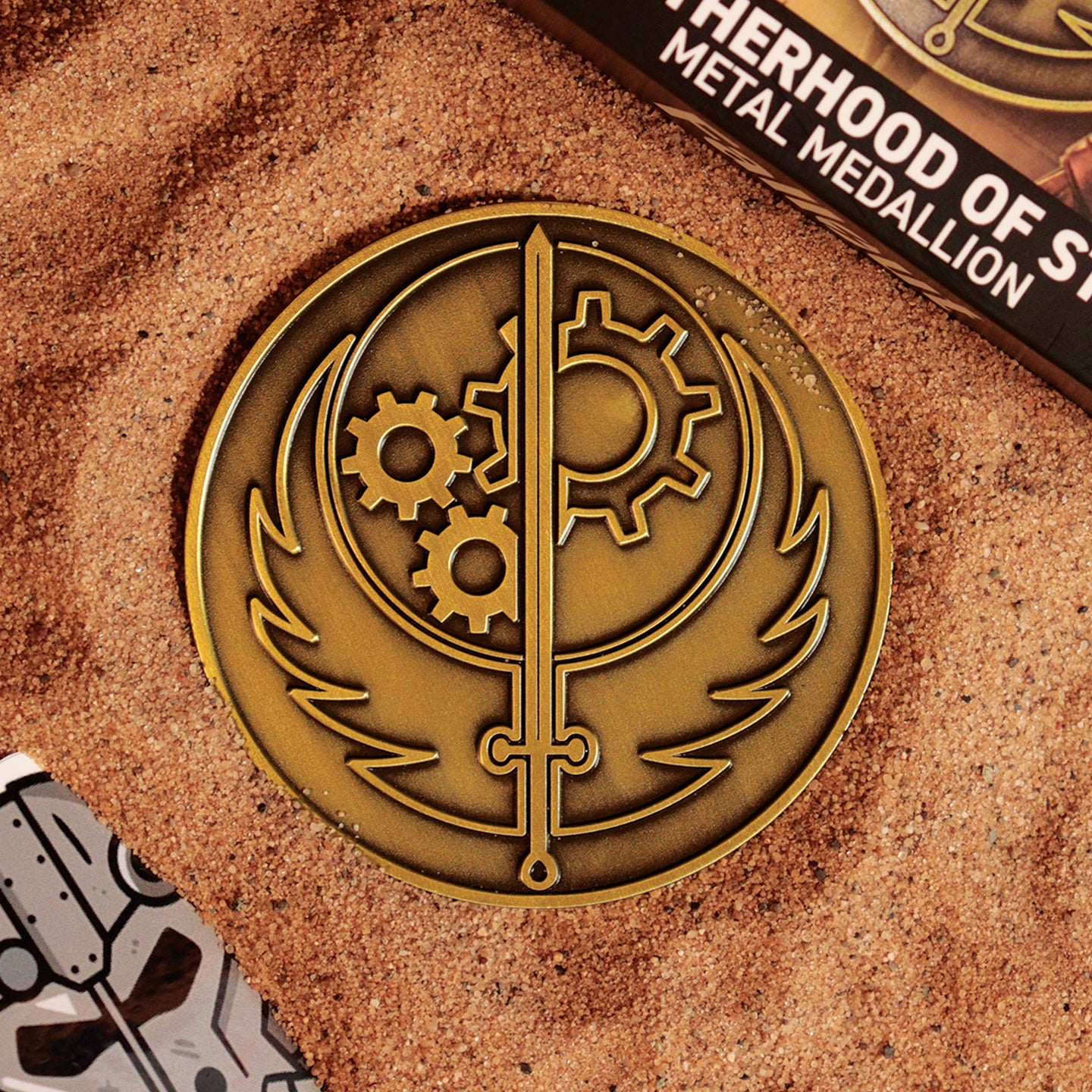 Fallout Brotherhood of Steel Medallion Ariel Lifestyle