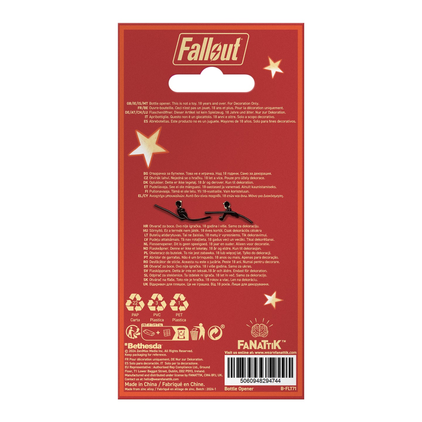 Fallout Nuka-Cola Bottle Opener from Fanattik