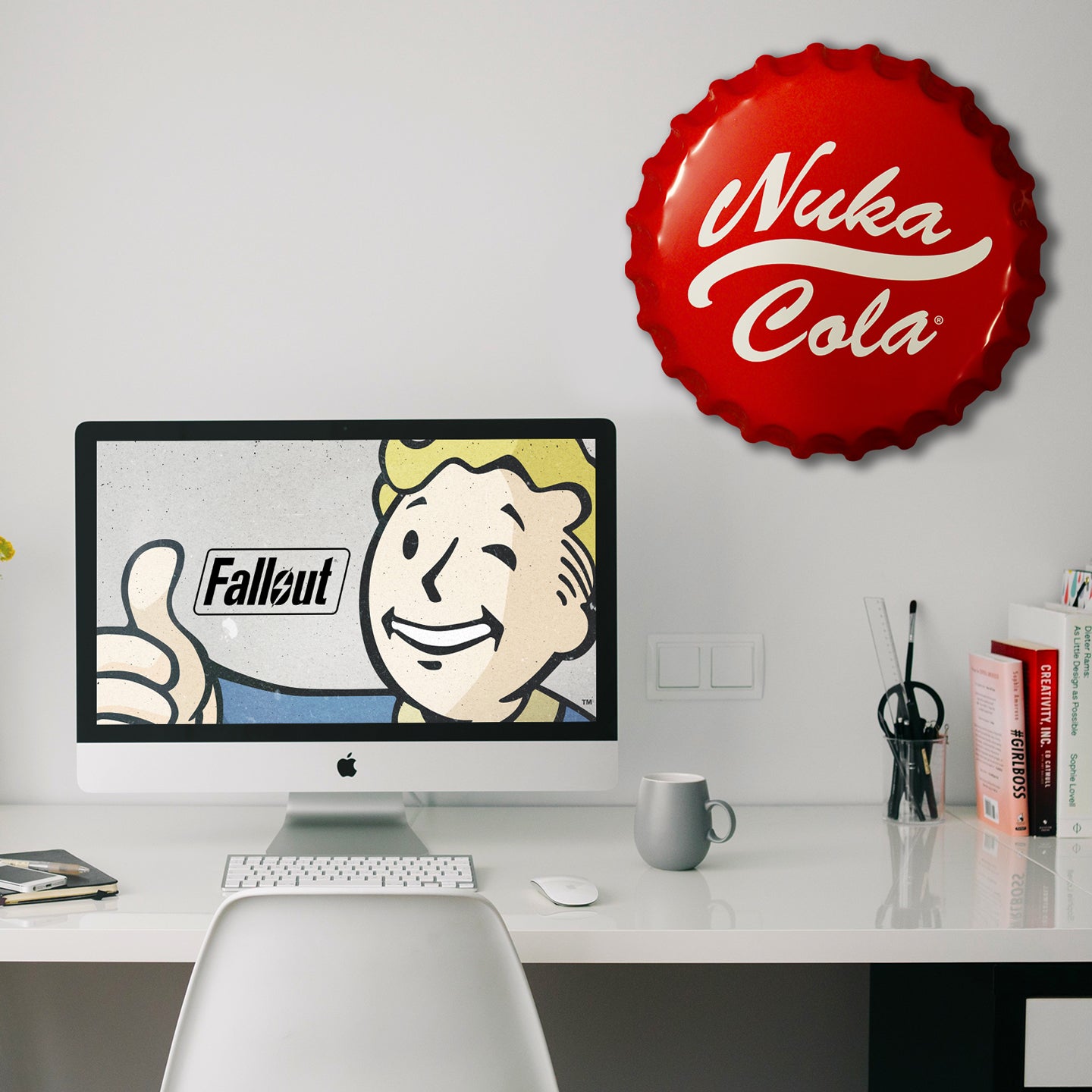 Fallout Nuka-Cola Tin Sign from Fanattik