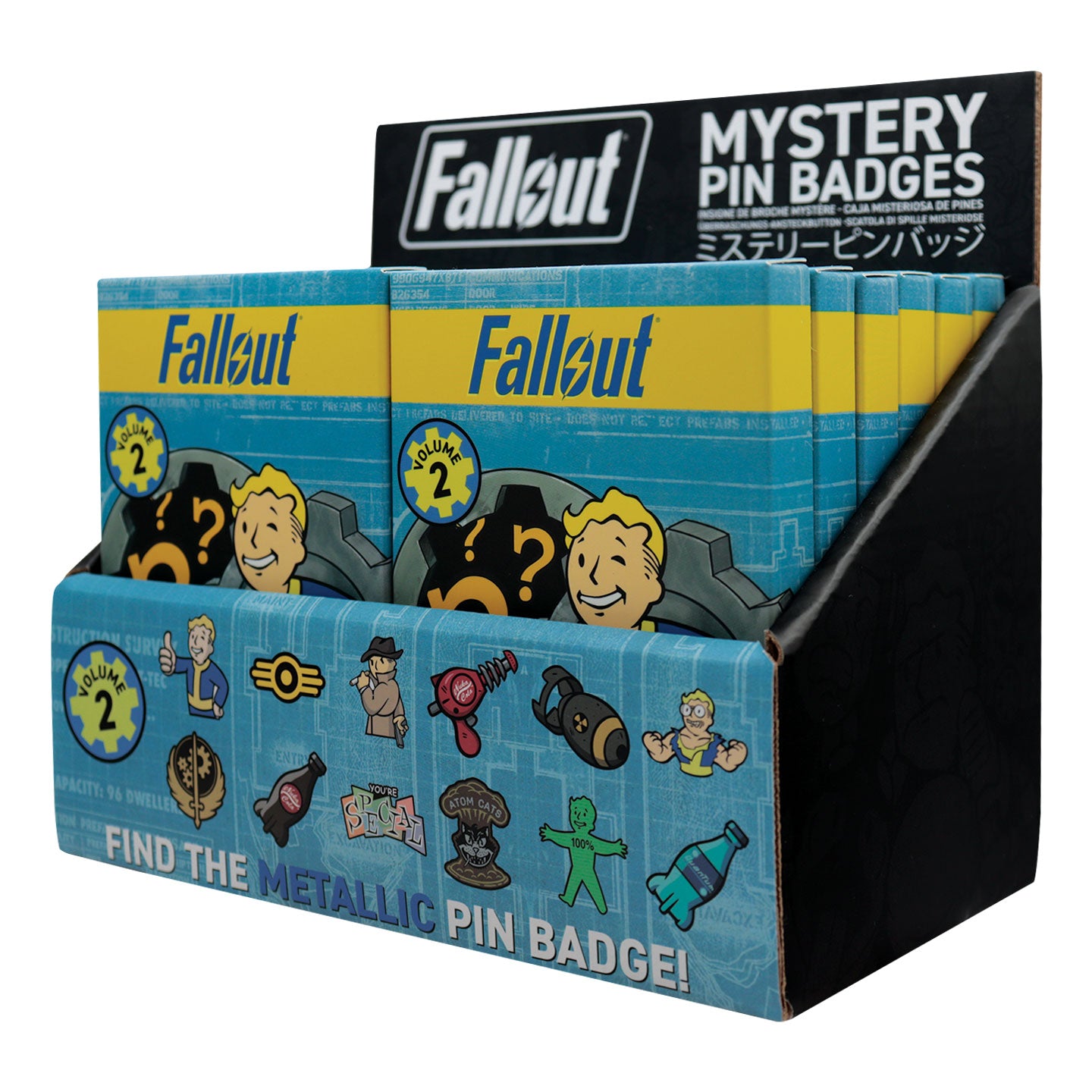 Fallout Mystery Pins Volume 2 CDU of 12