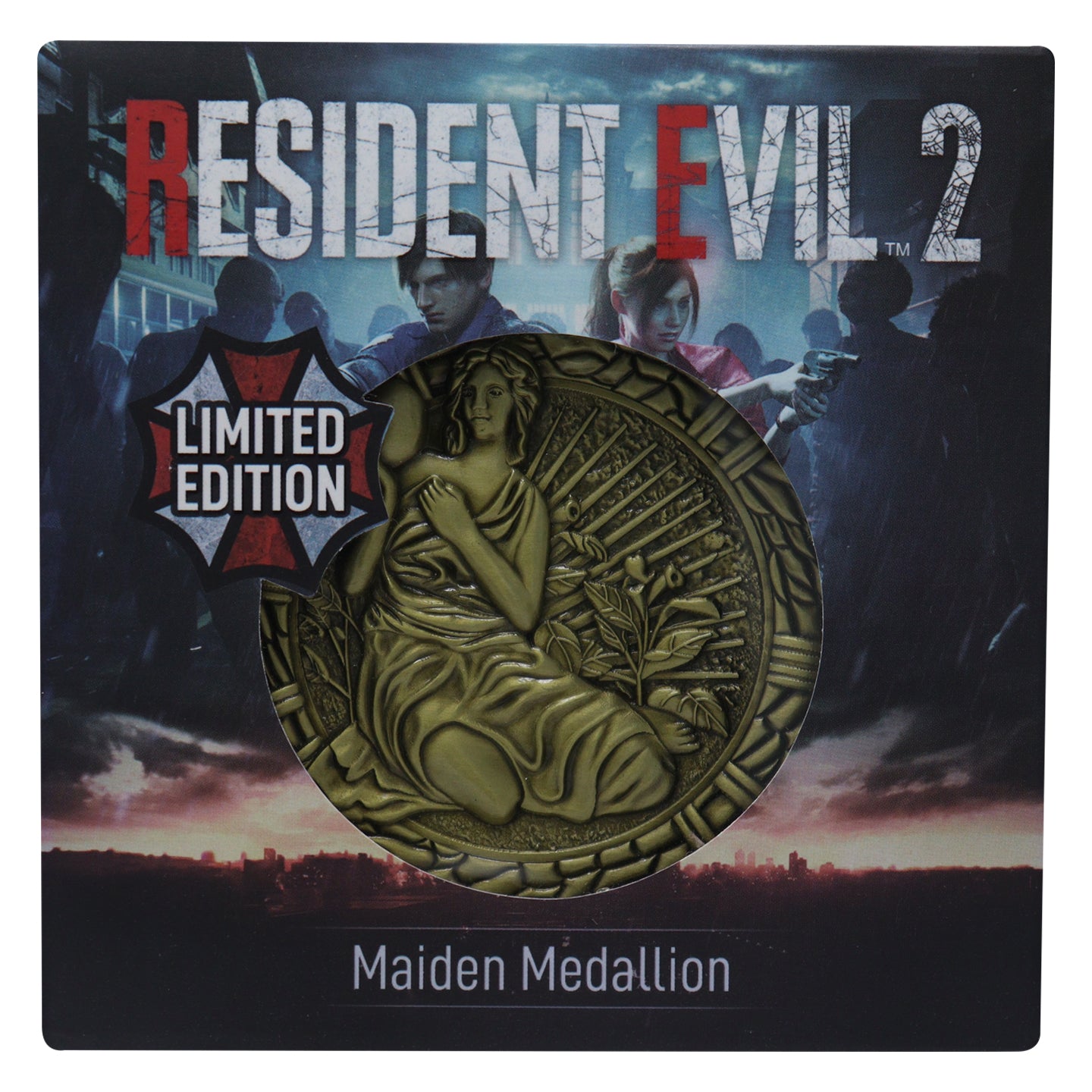 Resident Evil 2 Limited Edition Replica Maiden Medallion