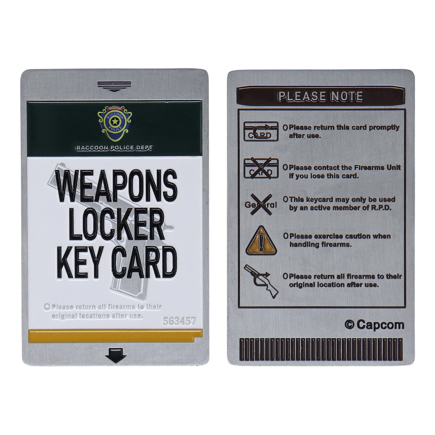Resident Evil 2 Replica R.P.D. Welcome Pack