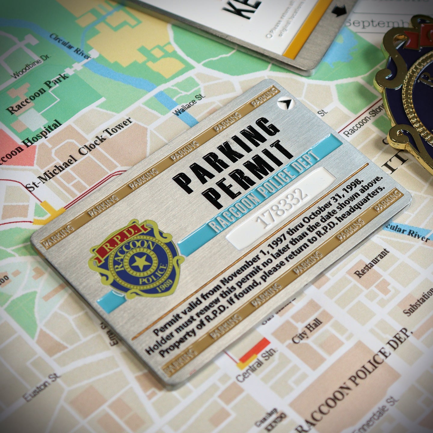 Resident Evil 2 Replica R.P.D. Welcome Pack