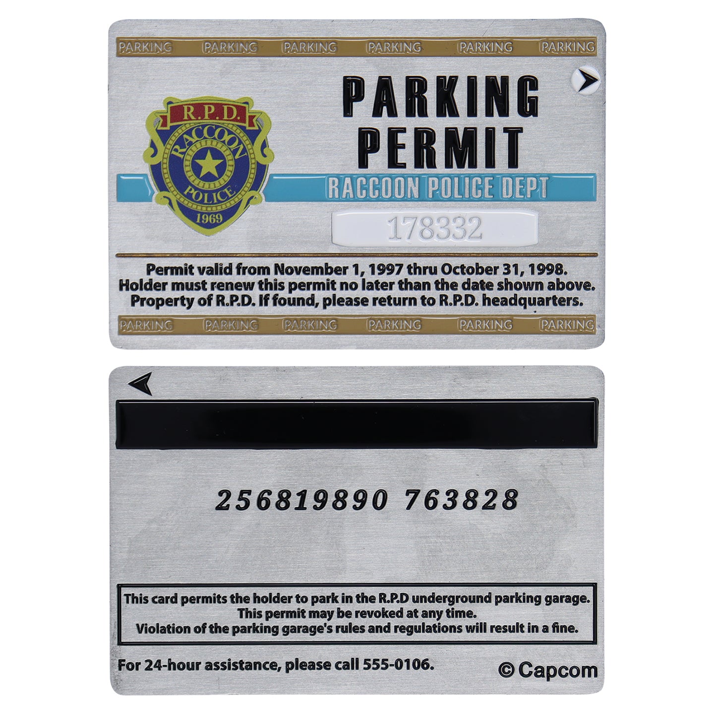 Resident Evil 2 Replica R.P.D. Welcome Pack