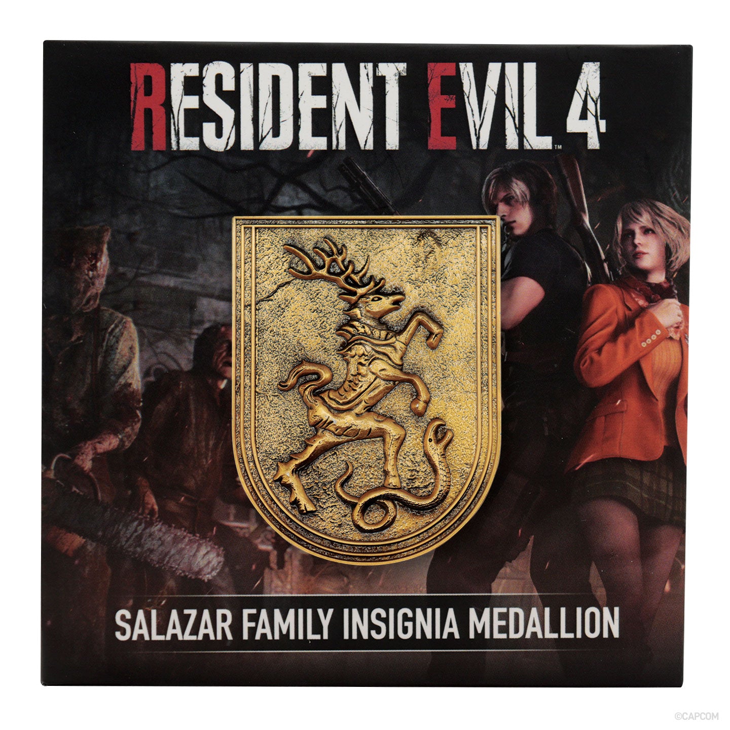 Resident Evil 4 Salazar Family Insignia Medallion