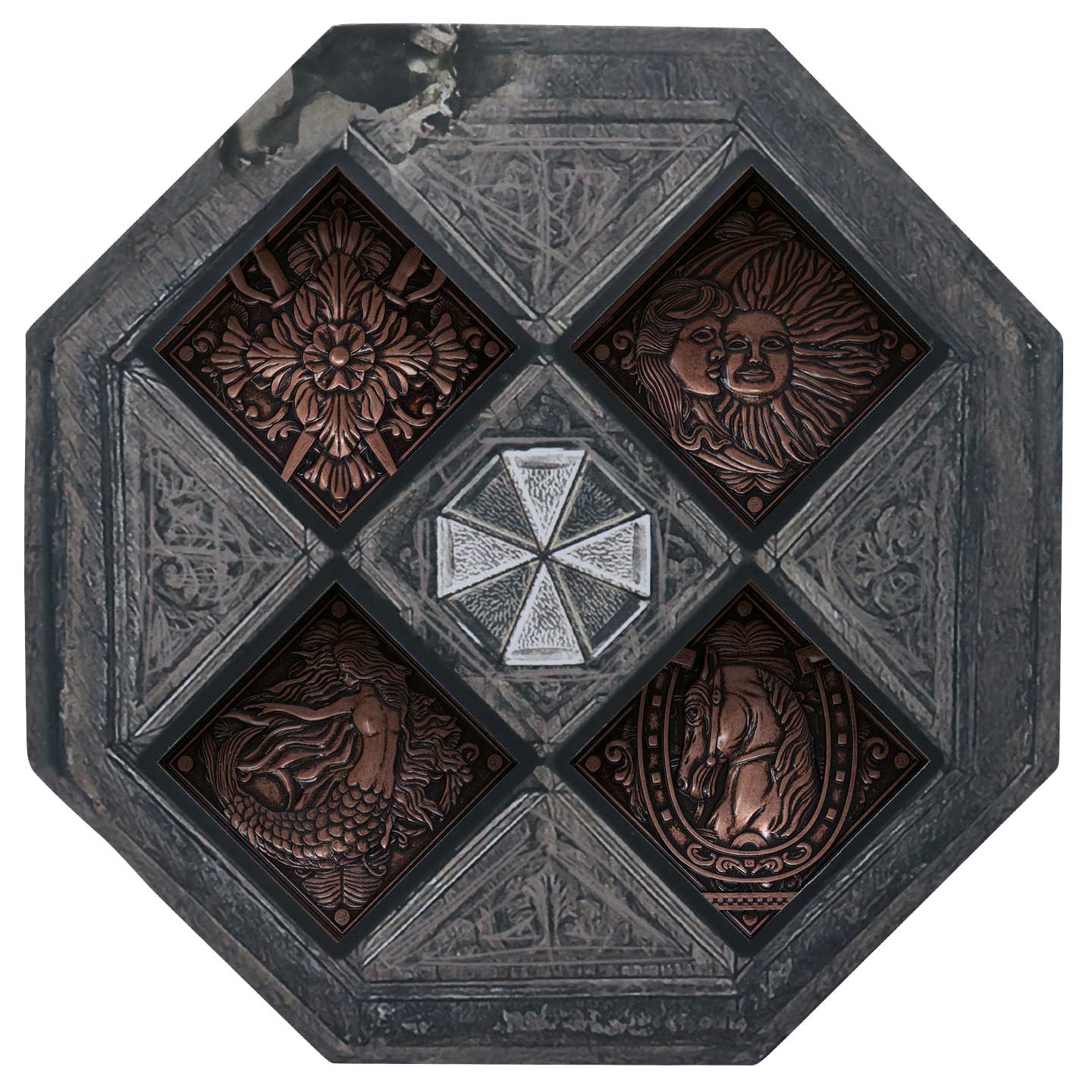 Resident Evil Village Limited Edition Replica House Crest Medallion Collection