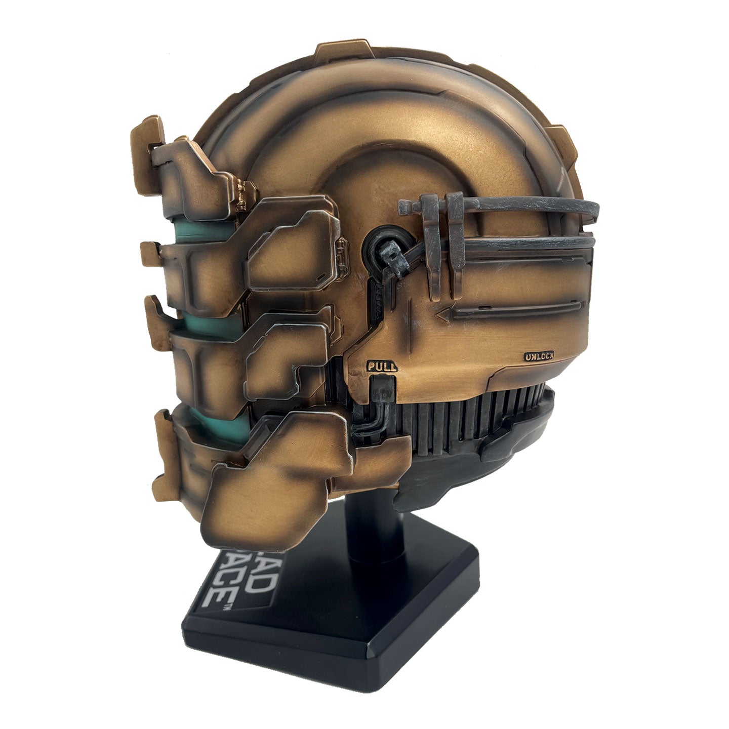 Dead Space Isaac Helmet Replica Side View