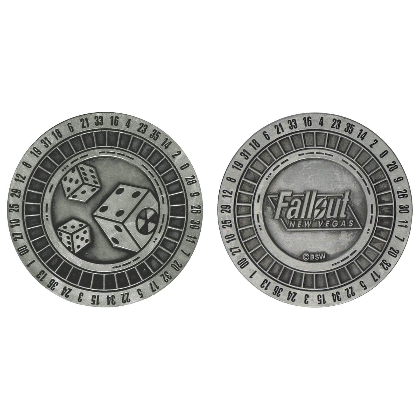 Fallout New Vegas Casino Coin Set