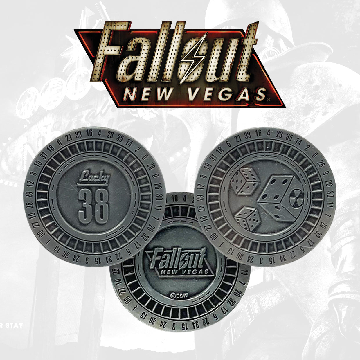 Fallout New Vegas Casino Coin Set