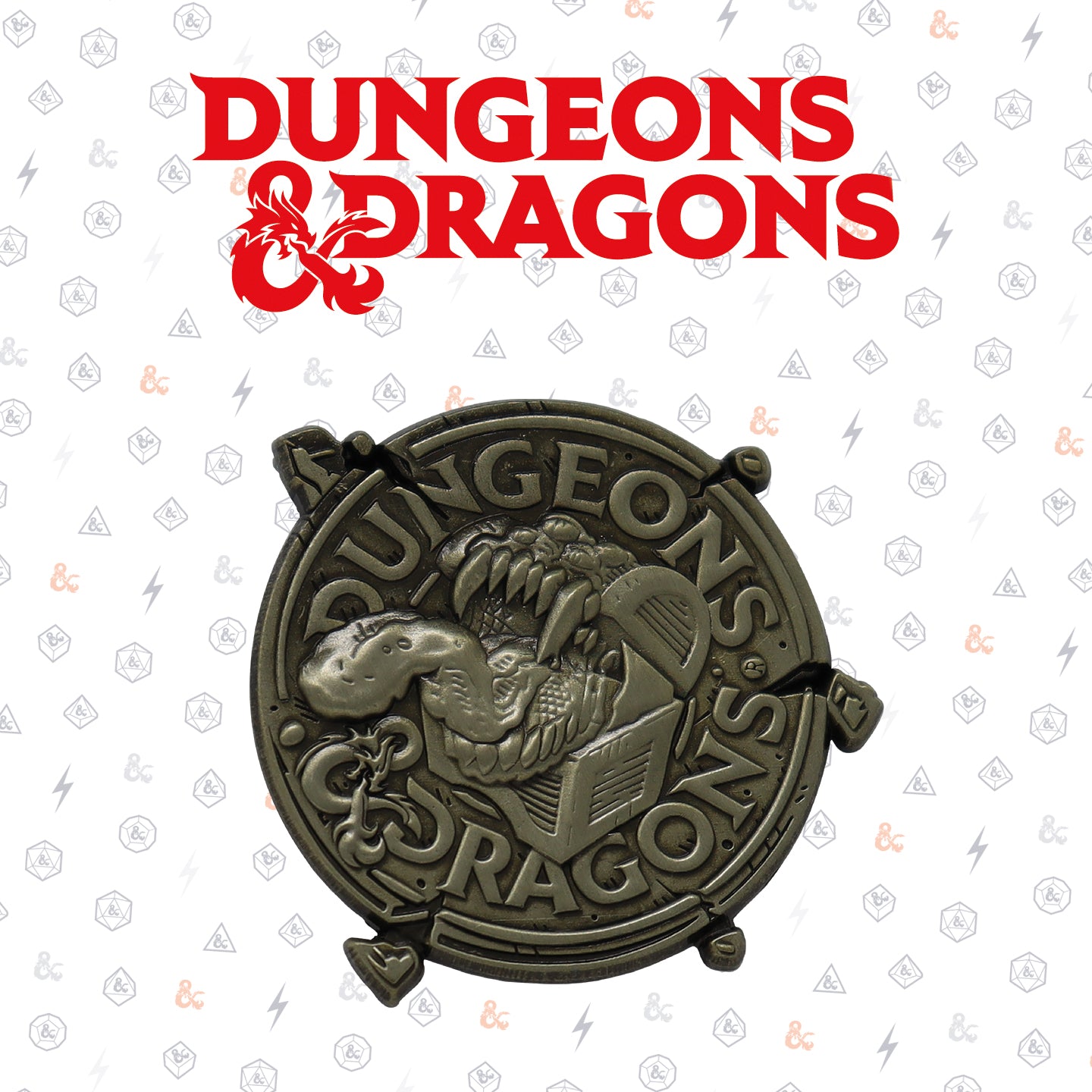 Dungeons & Dragons limited edition metal pin badge from Fanattik