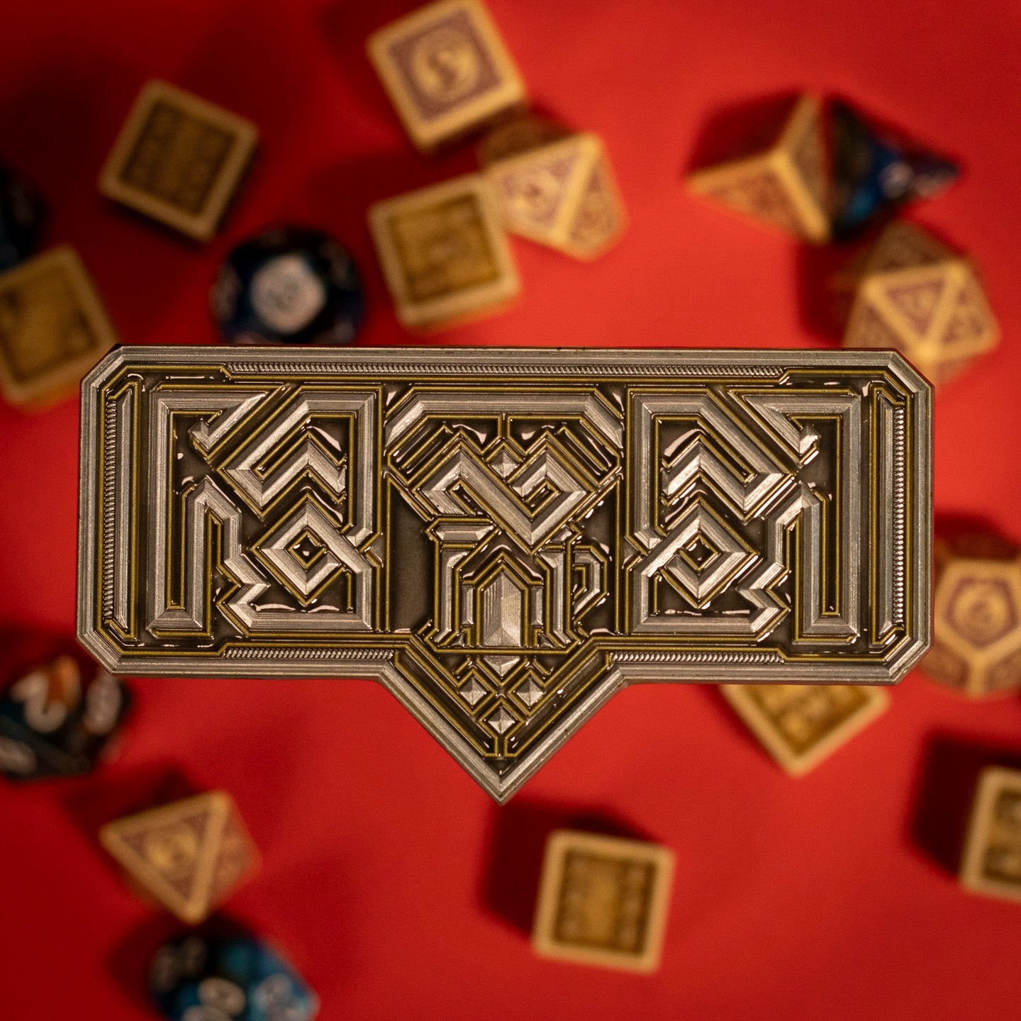 Dungeons & Dragons Forgotten realms Mithral Hall crest metal replica from Fanattik