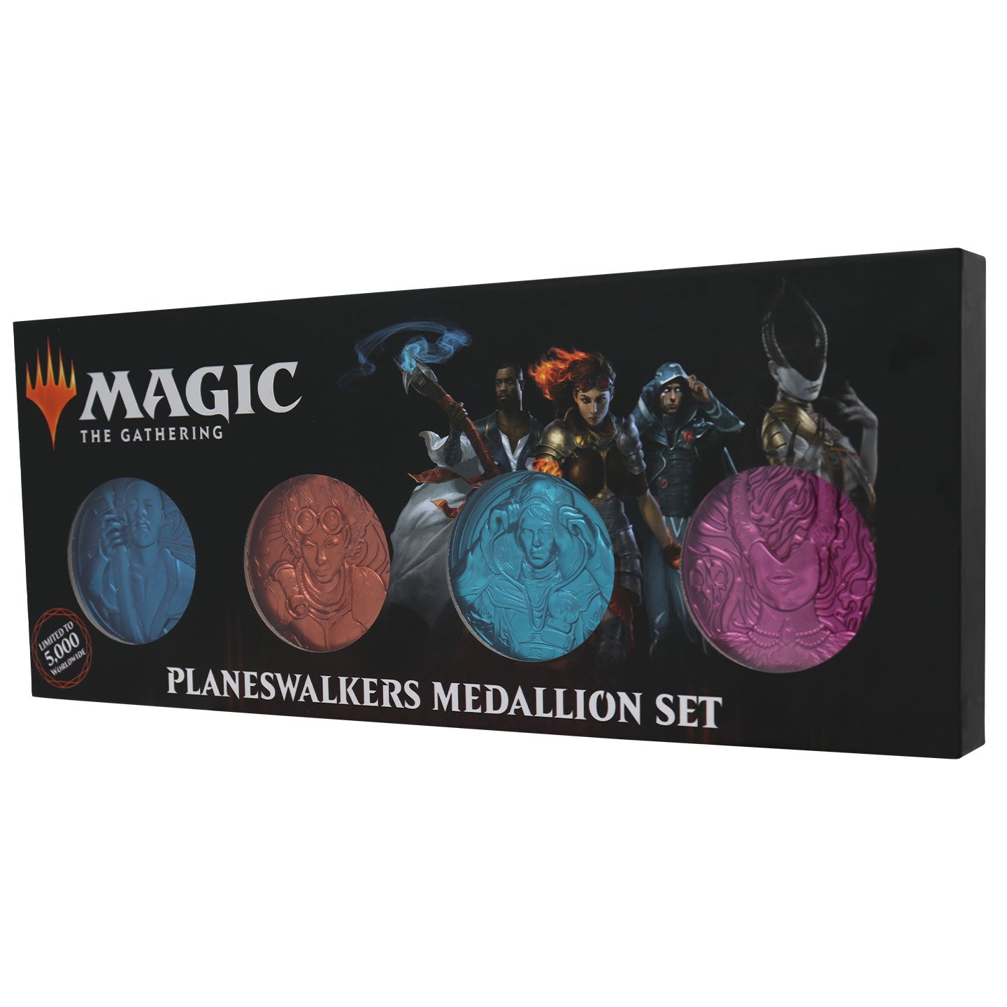 Magic: The Gathering set of 4 Planeswalkers collectible metal medallions from Fanattik