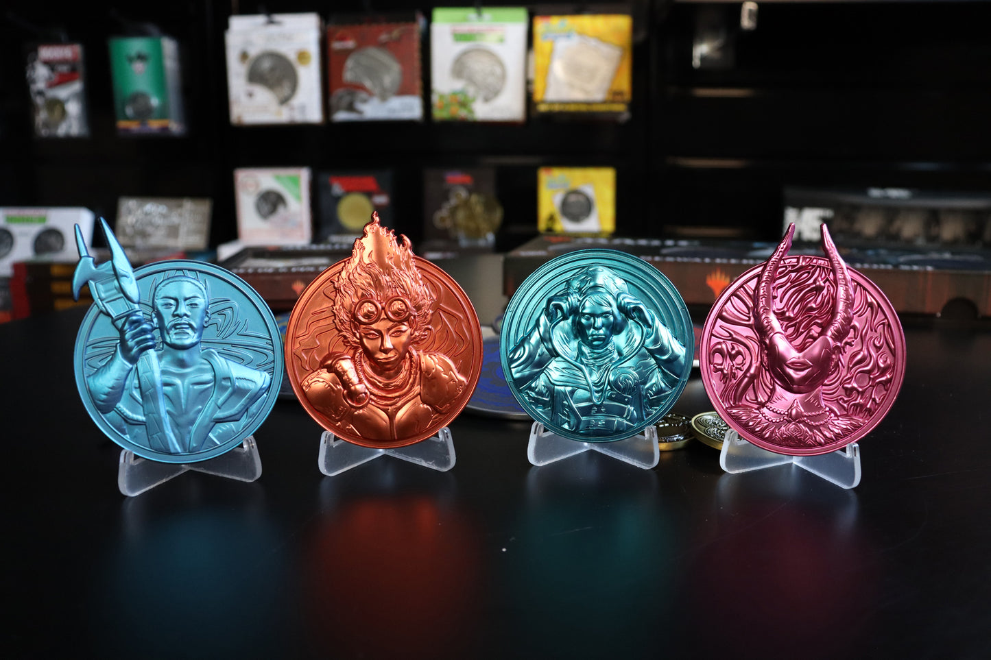Magic the Gathering Limited Edition Planeswalkers Medallion Collection