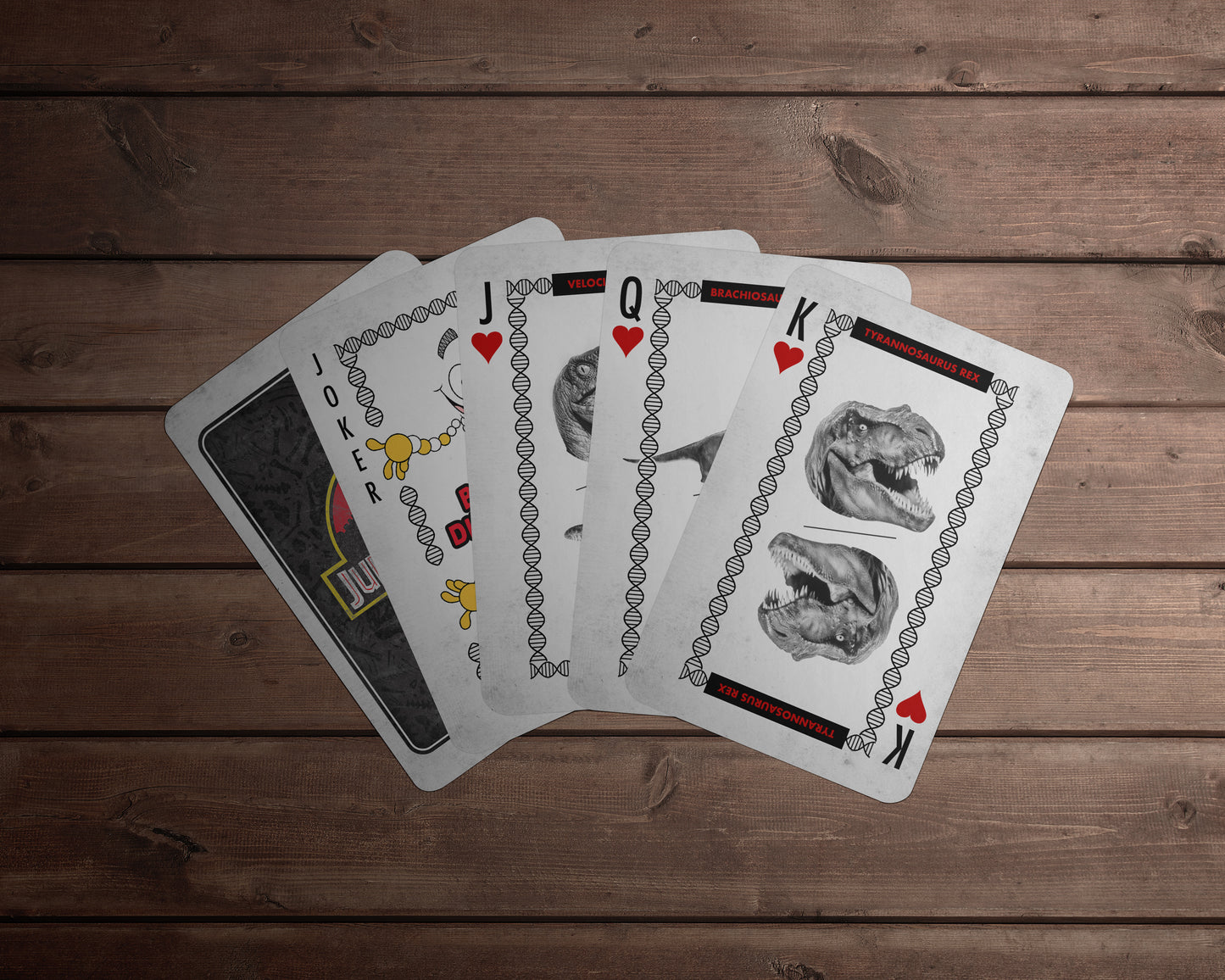 Jurassic Park Gift Shop Playing Cards