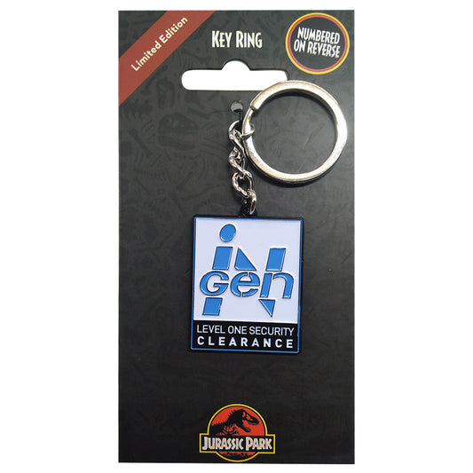 Jurassic Park Limited Edition InGen Key Ring