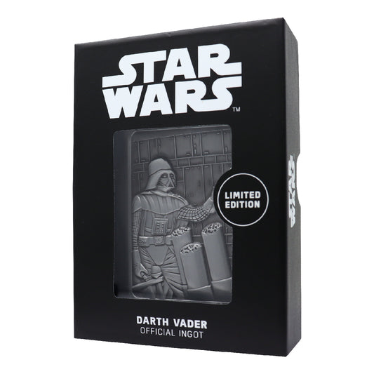 Star Wars limited edition Darth Vader collectible metal ingot
