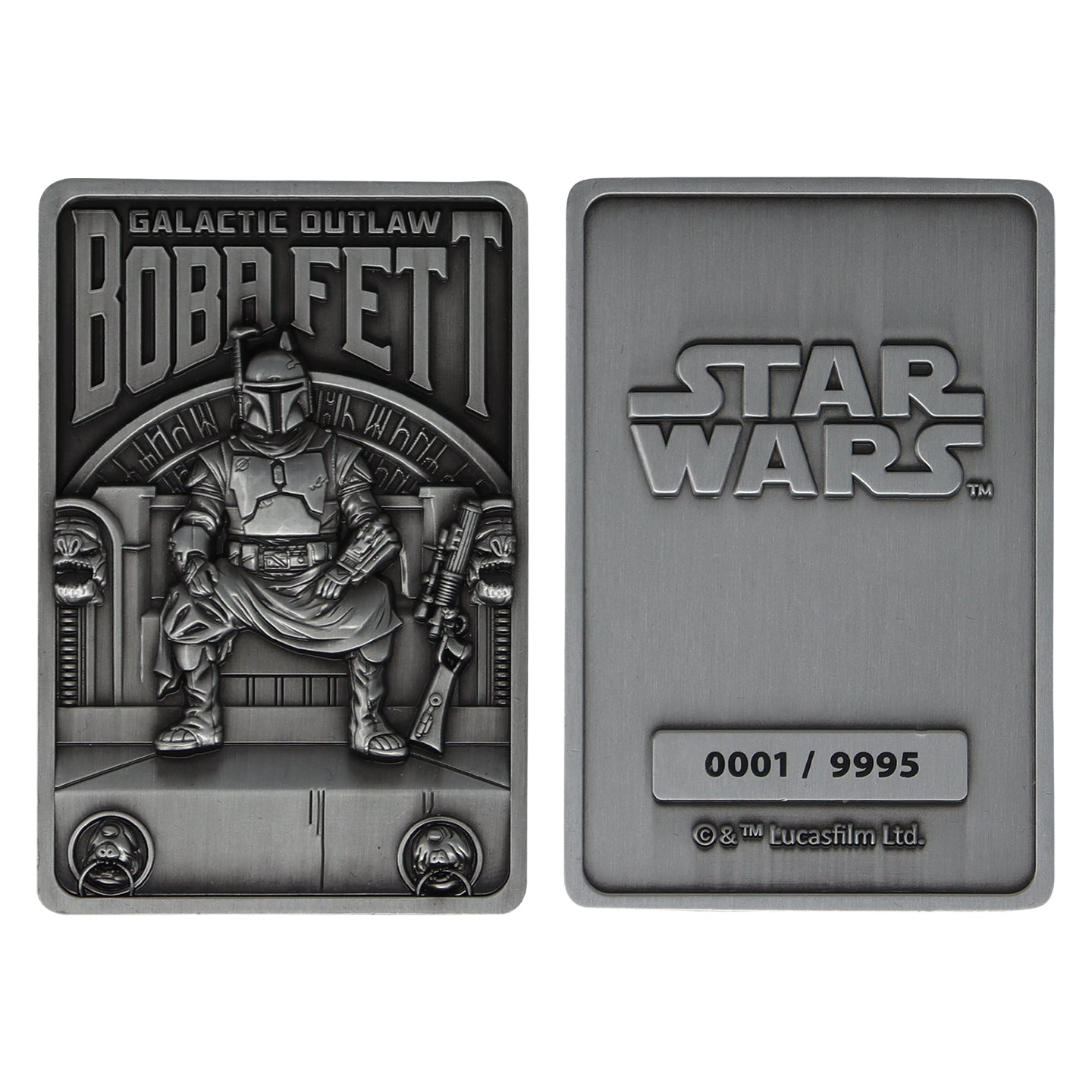 Star Wars Limited Edition The Book of Boba Fett Ingot