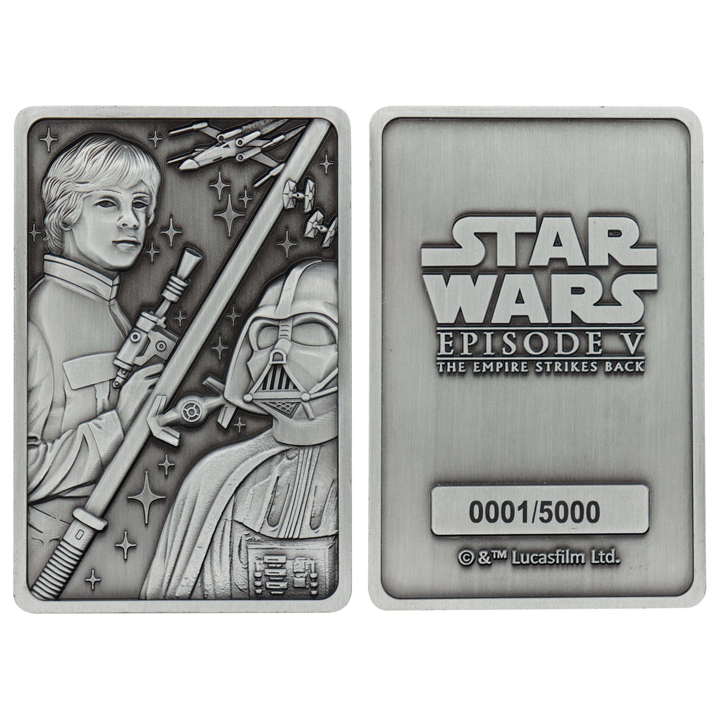 Star Wars Episode V: The Empire Strikes Back Luke and Vader Ingot