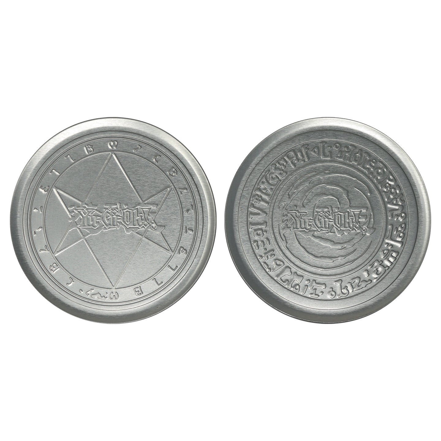 Yu-Gi-Oh! Set of 4 Embossed Metal Coasters