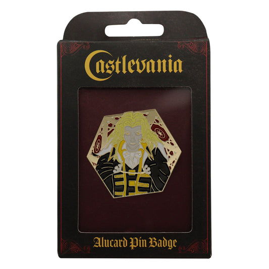 Castlevania limited edition Alucard enamel pin badge from Fanattik
