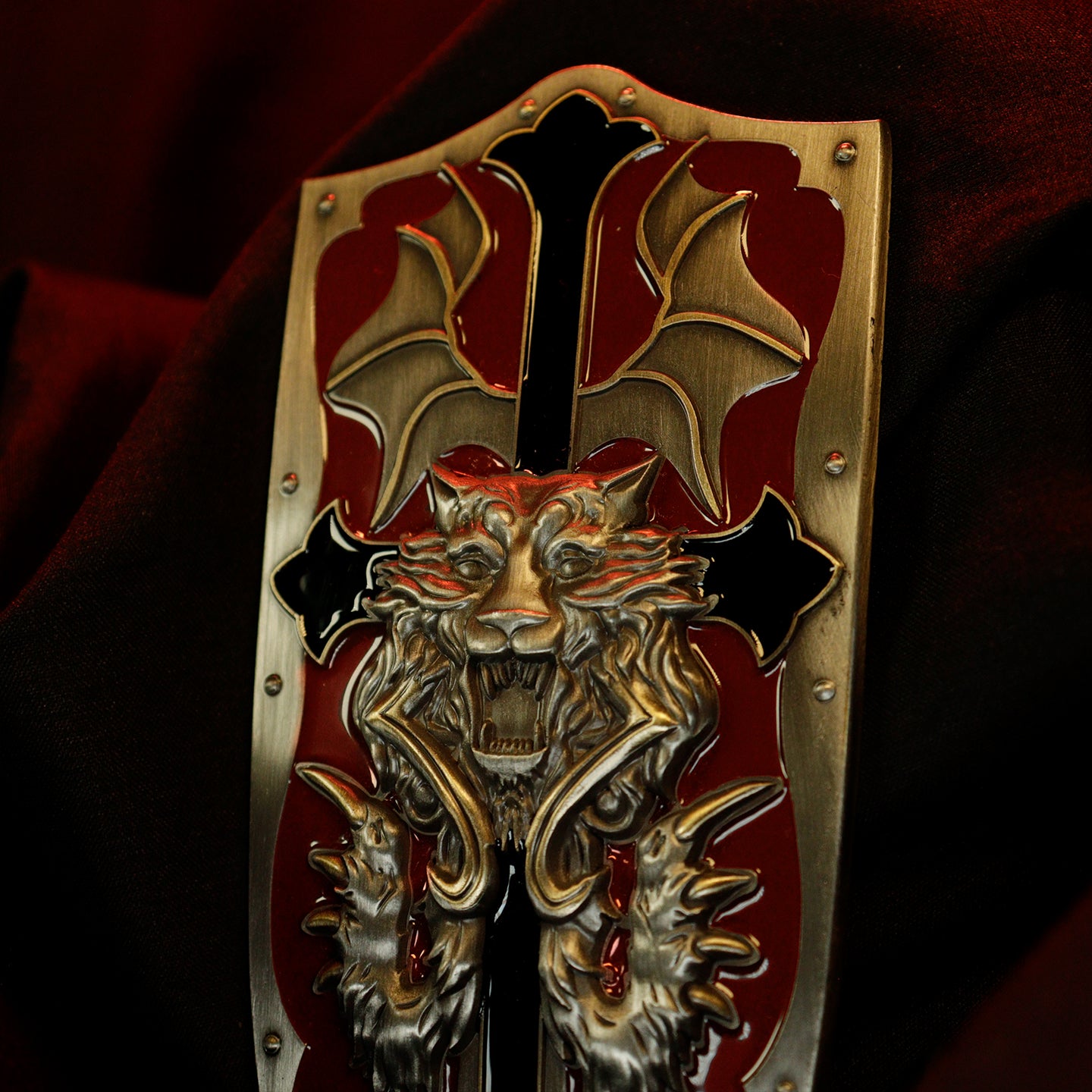 Castlevania Alucard Shield Limited Edition Collectible with Enamel detailing