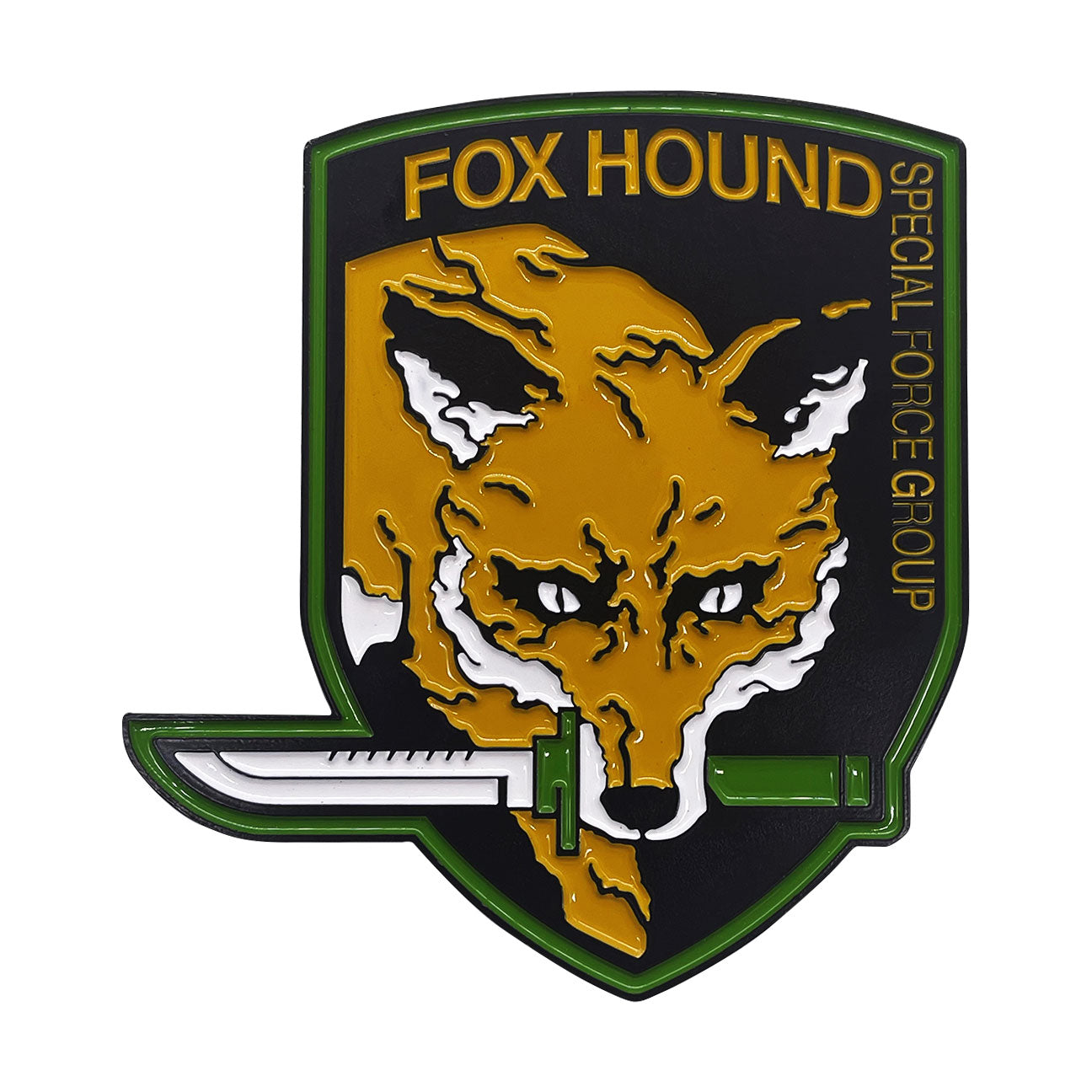 Metal Gear Solid limited edition foxhound insignia ingot from Fanattik