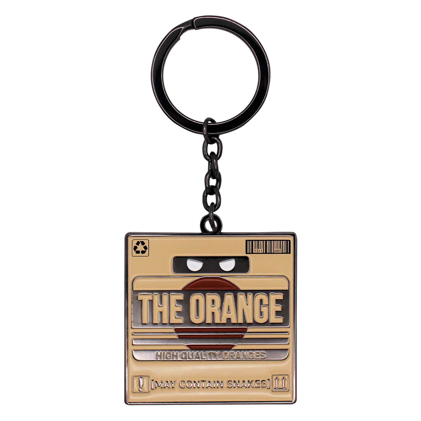metal gear solid keychain Metal Gear Solid 2 The Orange Cardboard Box Keyring
