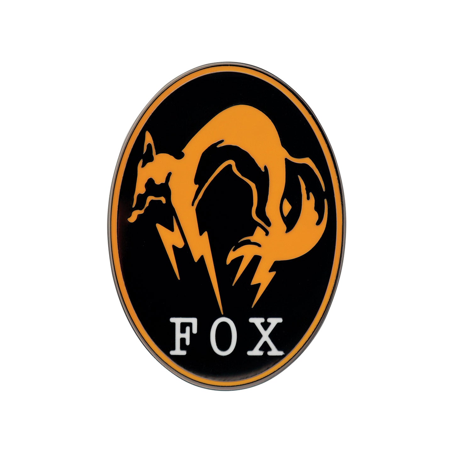 metal gear emblems Metal Gear Solid Delta Pin Badge Fox Limited Edition