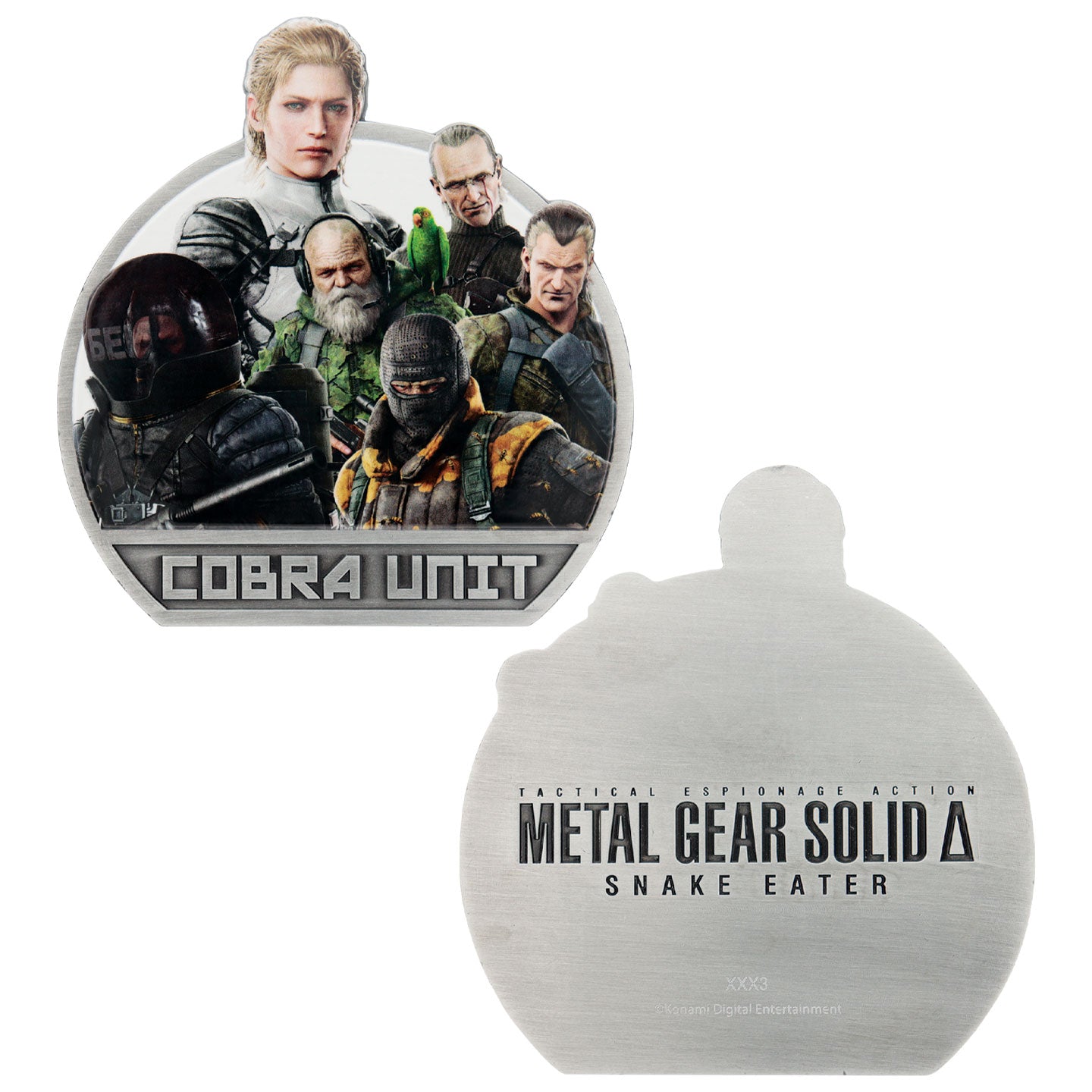 Metal Gear Solid Delta Cobra Unit Medallion