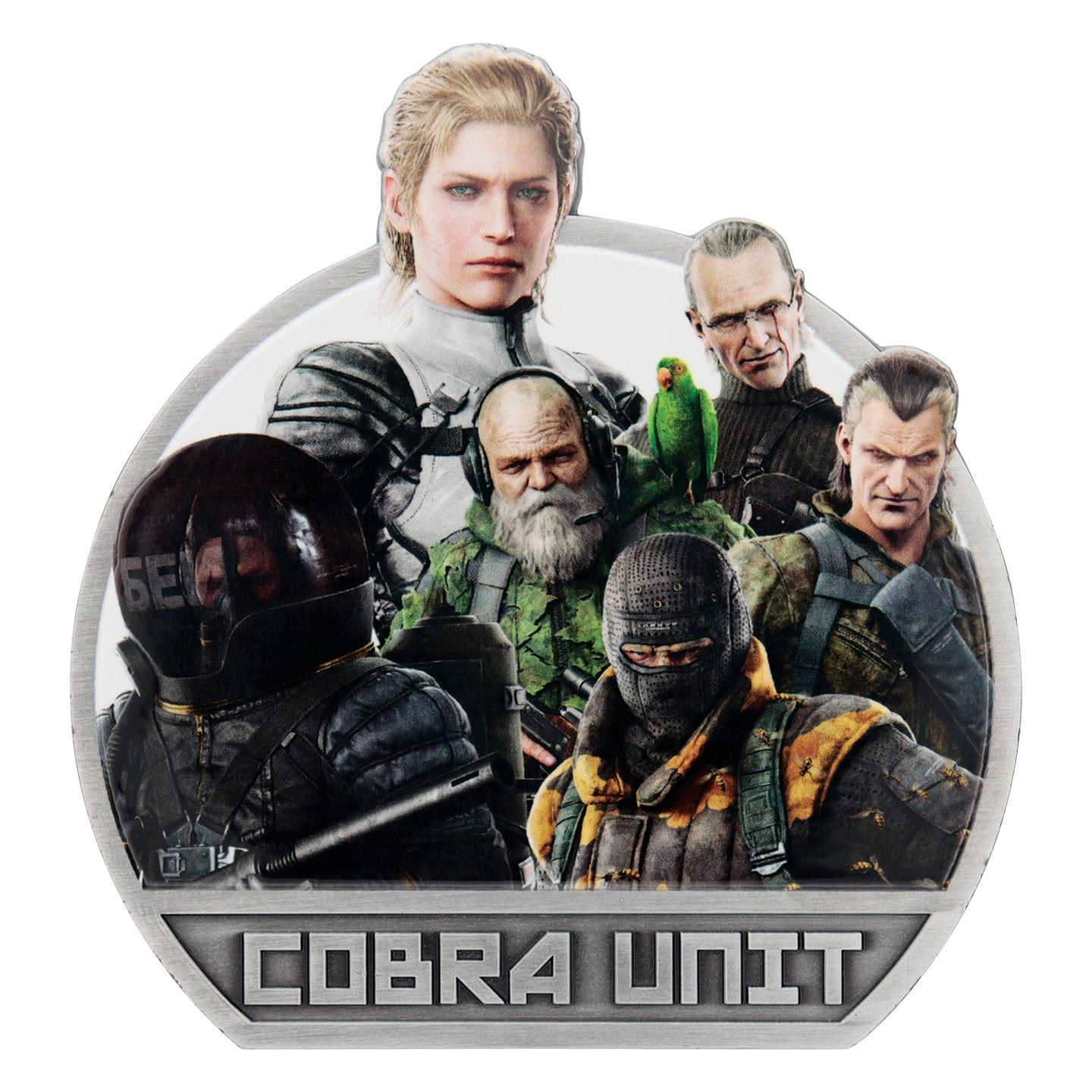 metal gear solid 3 solid snake Metal Gear Solid Delta Medallion Cobra Unit Limited Edition