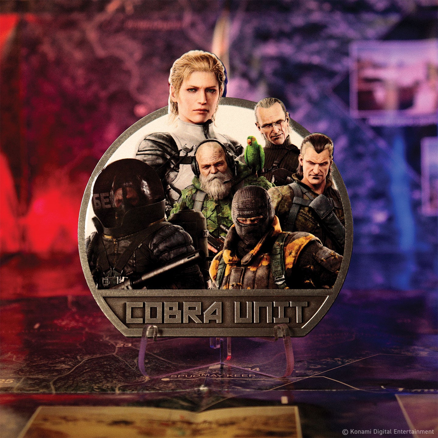 Metal Gear Solid Delta Cobra Unit Medallion