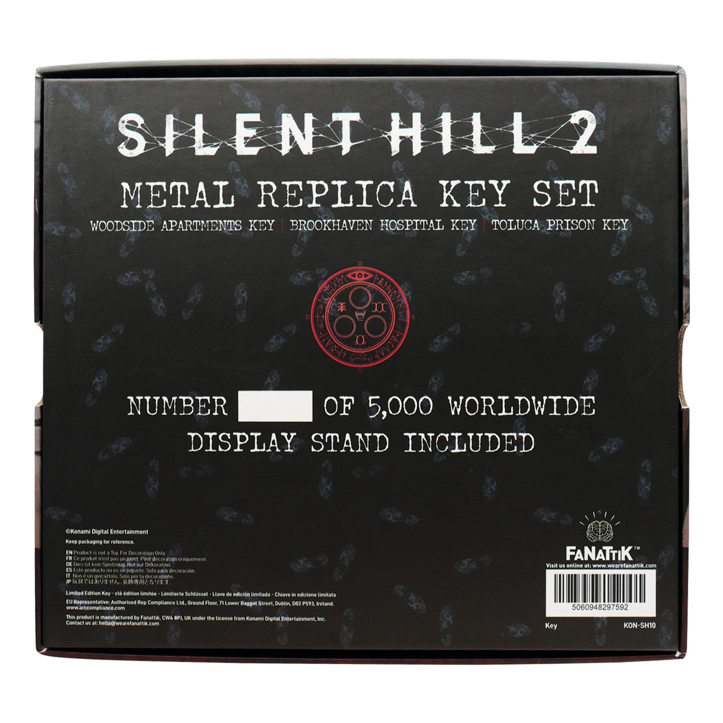 SILENT HILL 2 Set of Replica Keys