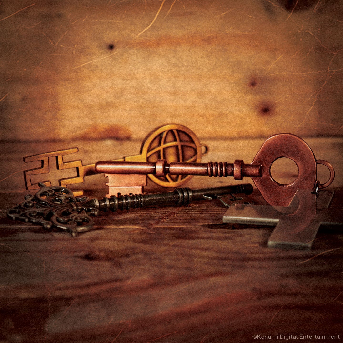 SILENT HILL 2 Set of Replica Keys