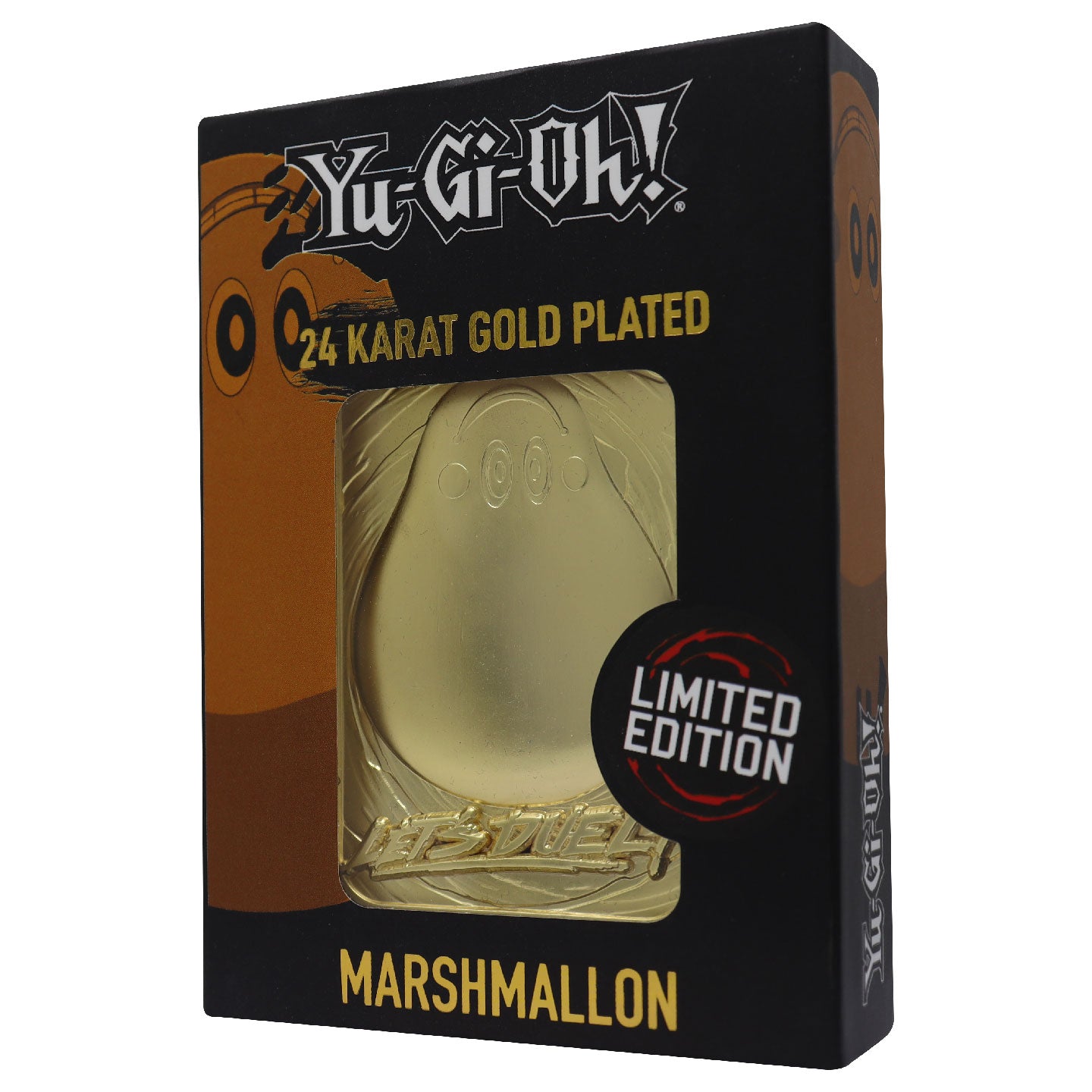 Yu-Gi-Oh! Limited Edition 24K Gold Plated Collectible - Marshmallon Yu-Gi-Oh! Limited Edition 24K Gold Plated Collectible - Marshmallon