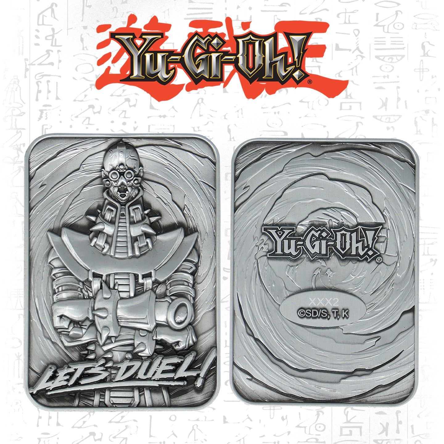 Yu-Gi-Oh! limited edition jinzo metal card from Fanattik