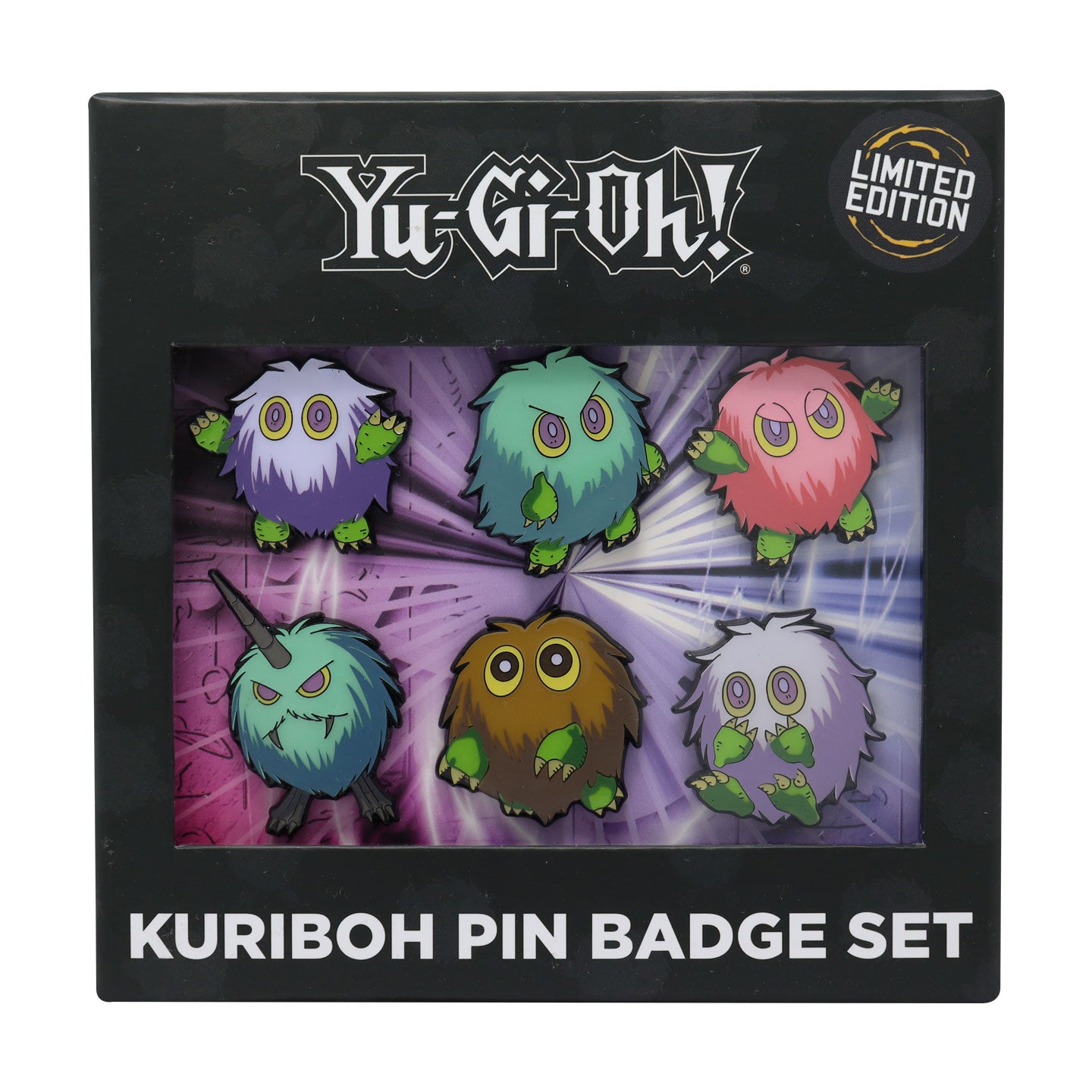 Yu-Gi-Oh! Limited Edition Set of 6 Kuriboh Brothers Pin Badges