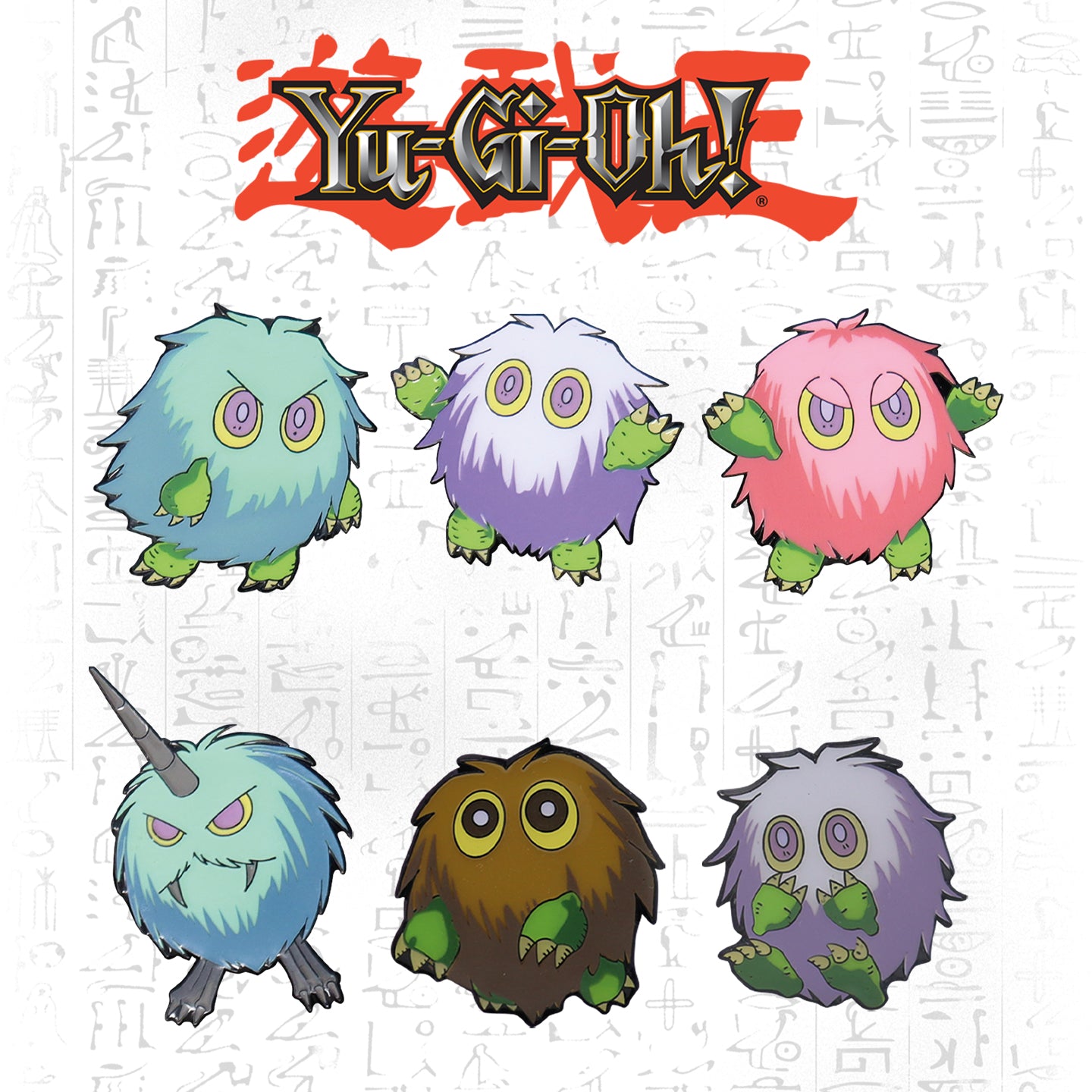 Yu-Gi-Oh! Limited Edition Set of 6 Kuriboh Brothers Pin Badges