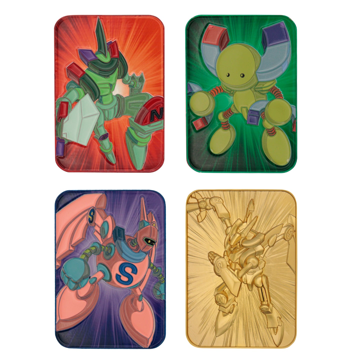 yugioh magnetic card holder Yu-Gi-Oh! Limited Edition Magnet Warrior Ingot Set