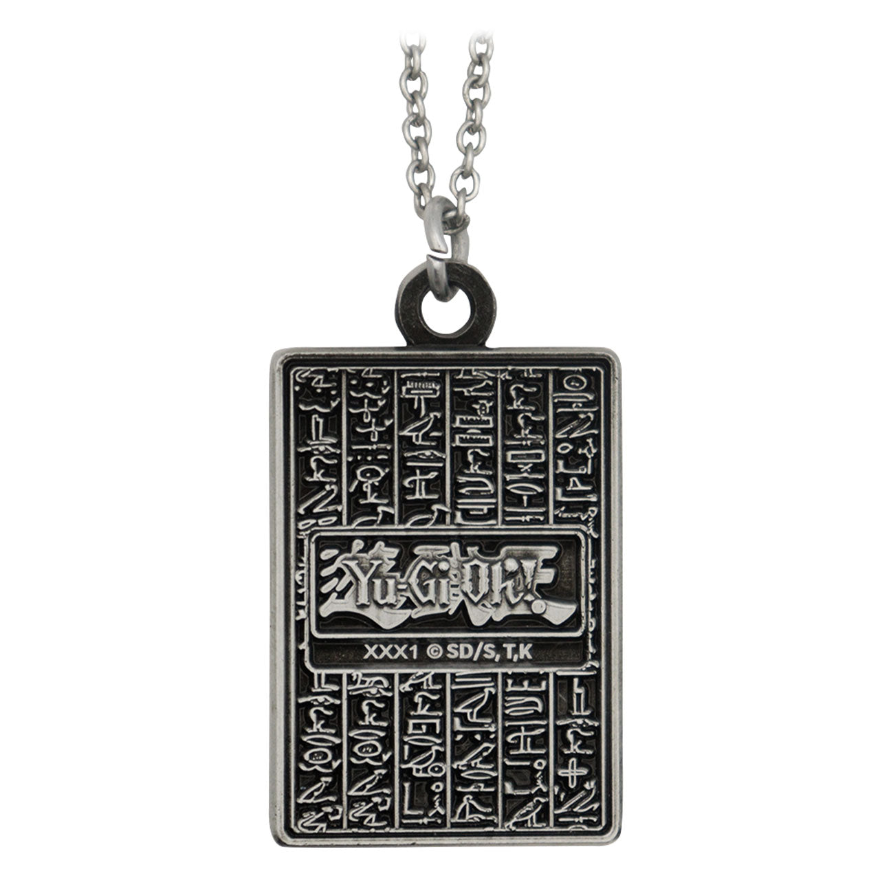 Yu-Gi-Oh! Blue eyes white dragon collectible metal necklace from Fanattik