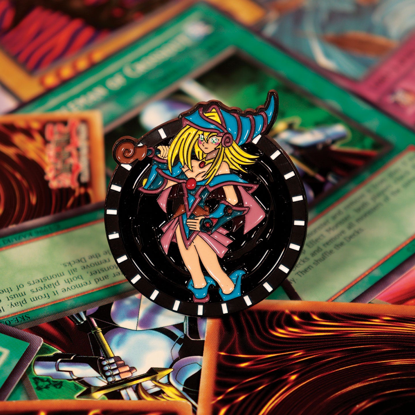 Yu-Gi-Oh! Mystery Pin Badge CDU Containing 12 Blind Boxes